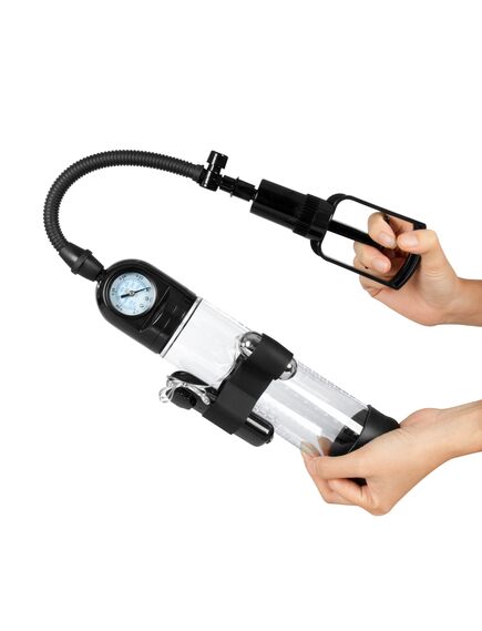 Помпа для увеличения пениса с вибрацией 20см , изображение 3