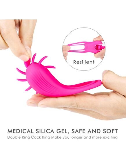 Эрекционное кольцо с вибрацией "Wind" , изображение 3