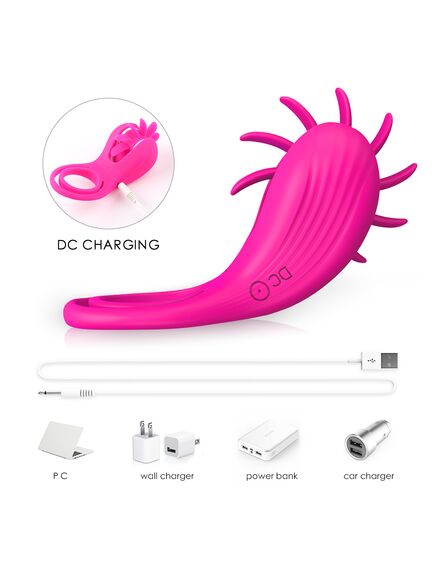 Эрекционное кольцо с вибрацией "Wind" , изображение 6