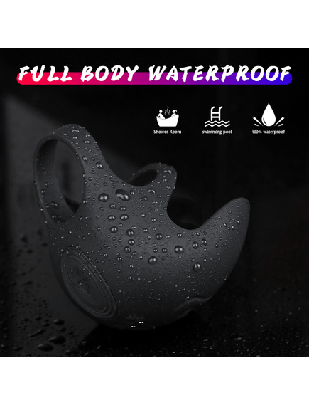 Эрекционное кольцо с поддержкой для мошонки и вибрацией "Chad-RCT" , изображение 4