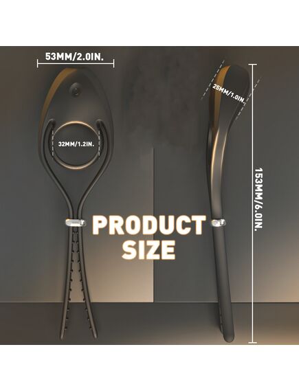 Эрекционное кольцо "Лассо" с вибрацией LOCK , изображение 3