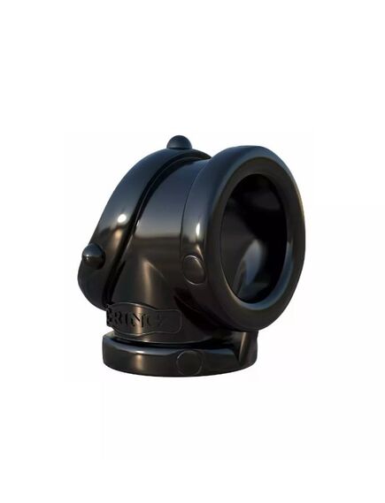 Насадка на член и мошонку Pipedream Rock Hard Cock Pipe, черная , изображение 2