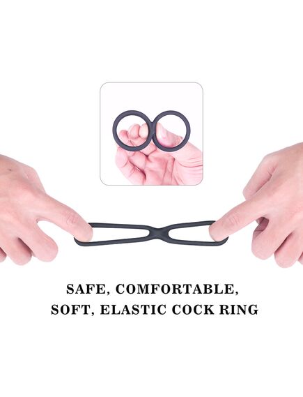 Двойное эрекционное кольцо "X-Ring" , изображение 4