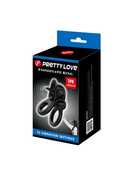 Эрекционное кольцо с щеточкой 