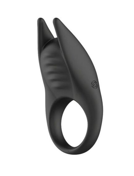 Черное эрекционное виброкольцо LUCASII , изображение 3