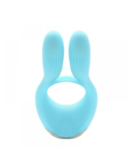 Вибратор для пар KisToy "Martin Blue", два мотора, крепление на член, диаметр 32мм , изображение 8