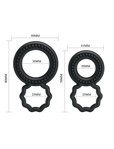 Набор сдвоенных эрекционных колец , изображение 5