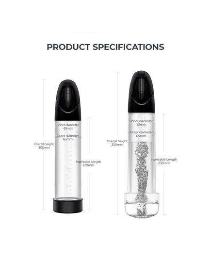 Автоматическая вакуумная помпа с двумя насадками , изображение 3