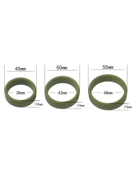 Набор эрекционных колец Power Plus, 3 шт , изображение 3