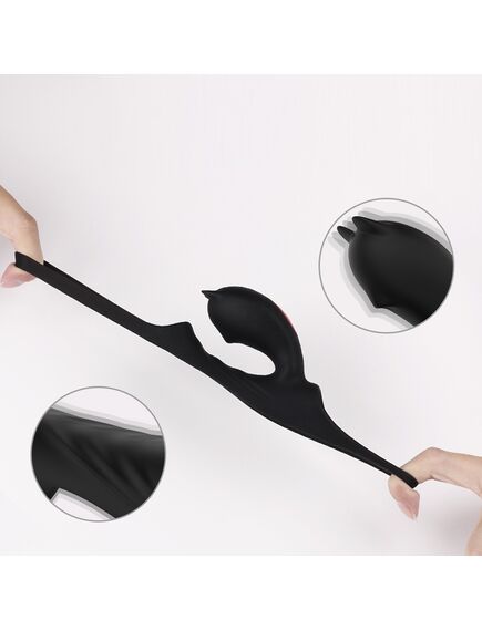 Эрекционное кольцо с вибрацией и с пультом HiFun RCT , изображение 3