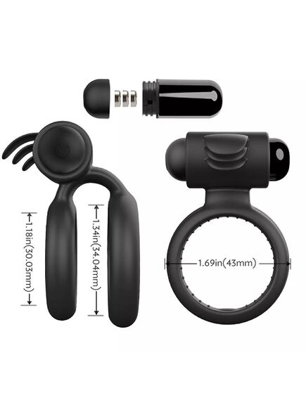 Эрекционное кольцо с вибрацией Nightcrawler , изображение 2