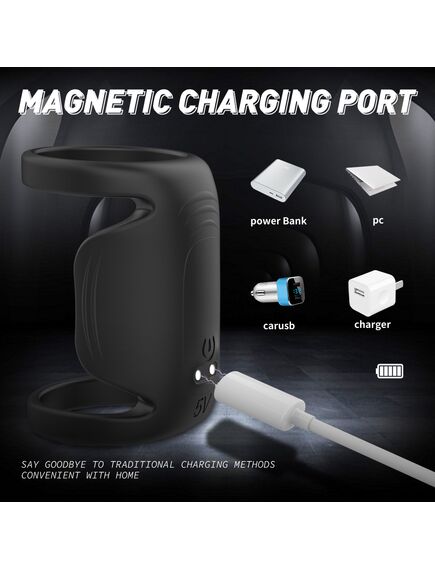 Эрекционное кольцо с вибрацией "Royal" , изображение 3