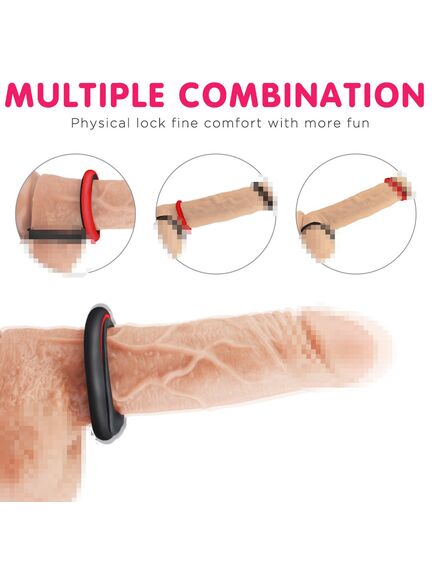 Тройное эрекционное кольцо Power Ring , изображение 4