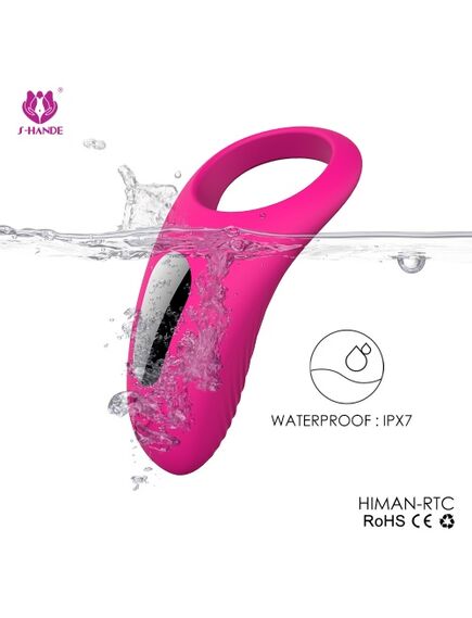 Эрекционное кольцо с вибрацией и пультом д\у Himan RCT , изображение 8