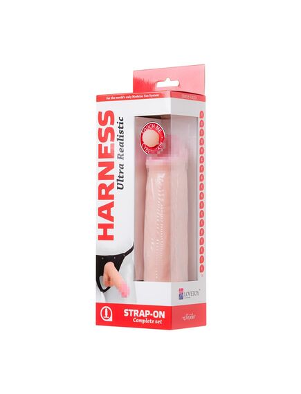 Фаллоимитатор с поясом Harness Ultra Realistic , изображение 9