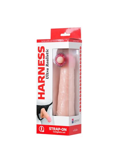 Фаллоимитатор с поясом Harness Ultra Realistic , изображение 9