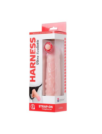 Фаллоимитатор с поясом Harness Ultra Realistic , изображение 6