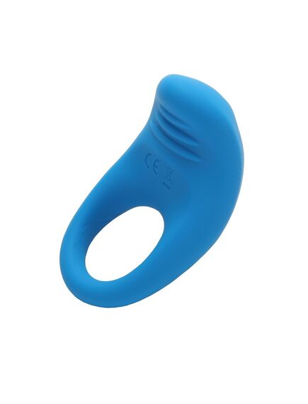 Эрекционное кольцо Romp Juke с вибрацией, синее , изображение 6
