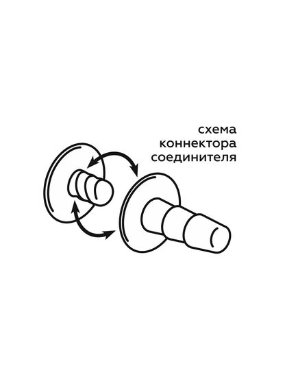 Страпон Best Uni Strap с 2 насадками , изображение 2