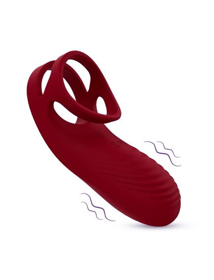 Эрекционное виброкольцо Nicholas-RCT с пультом , изображение 2