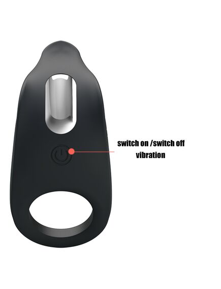 Эрекционное кольцо с стимуляцией клитора , изображение 5