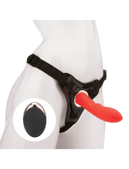 Страпон с вибрацией и пультом д\у "Slimline" , изображение 2