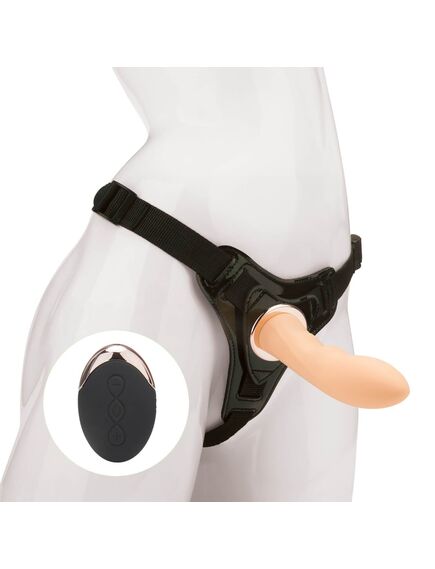 Страпон с вибрацией и пультом д\у "Slimline" , изображение 2