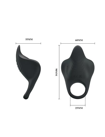 Эрекционное кольцо с вибрацией Frederica , изображение 5