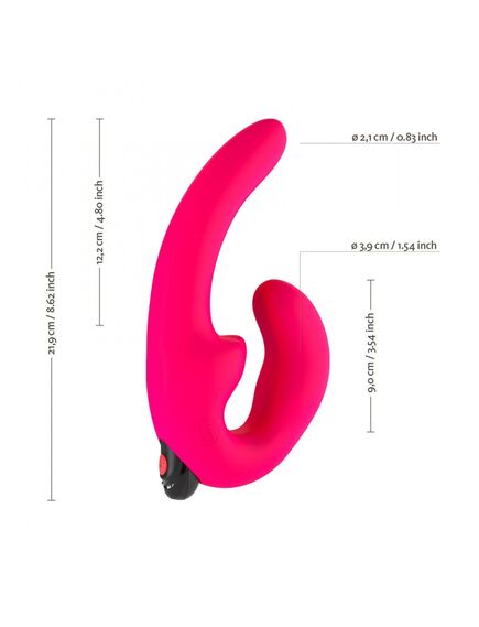 Безремневой страпон с вибрацией ShareVibe , изображение 6