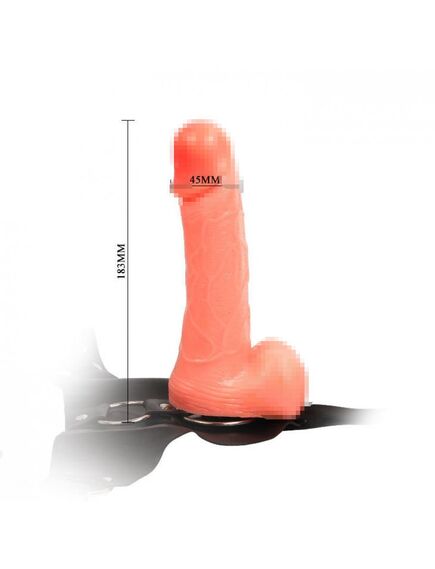 Фаллоимитатор Realistic с поясом , изображение 2