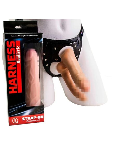 Фаллоимитатор с поясом Harness Realistic , изображение 5