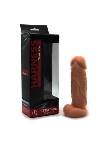 Фаллоимитатор с поясом Harness Realistic , изображение 2
