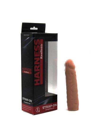 Фаллоимитатор с поясом Harness Realistic , изображение 2