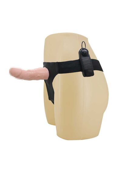 Страпон с вибрацией Realistic , изображение 3