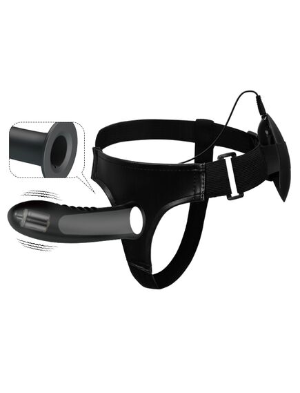 Полый страпон с вибрацией Myron , изображение 4