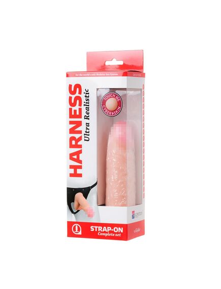 Фаллоимитатор с поясом Harness Ultra Realistic , изображение 4