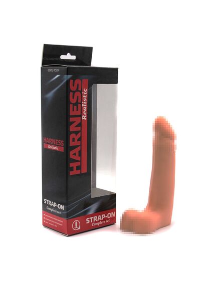 Фаллоимитатор с поясом Harness Realistic , изображение 3