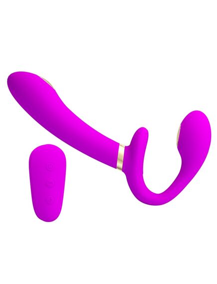 Безремневой страпон с электростимуляцией " Thunderbird" , изображение 2