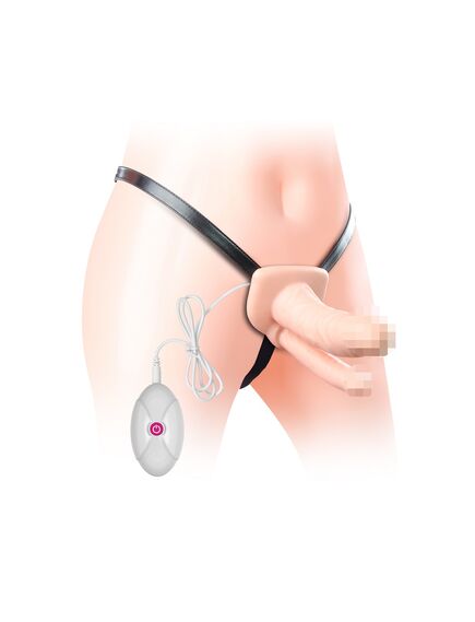Вибрострапон унисекс Фалопротез для двойного проникновения , изображение 3