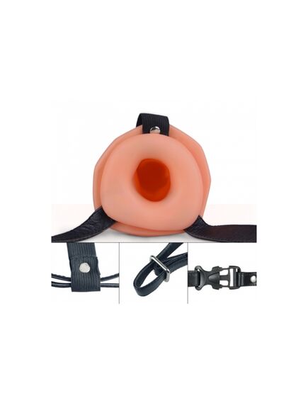 Вибрострапон унисекс Фалопротез для двойного проникновения , изображение 2