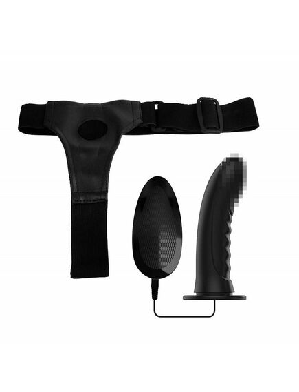 Фалопротез черного цвета с вибрацией Marvin , изображение 3