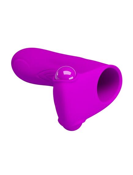 Насадка на палец с вибрацией фиолетовая , изображение 4