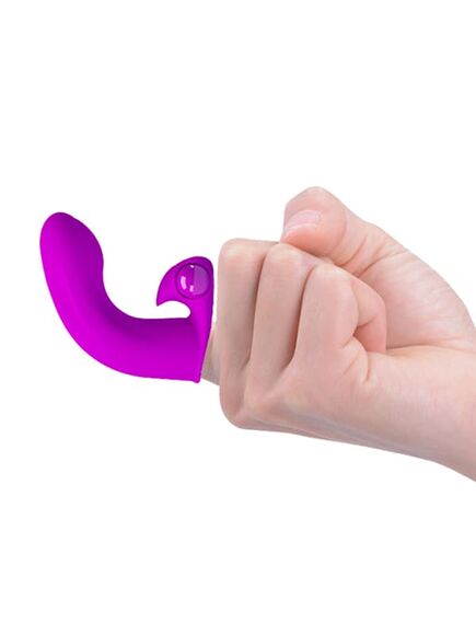 Насадка на палец с вибрацией фиолетовая , изображение 5