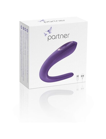 Вибромассажёр для пар Partner перезаряжаемый , изображение 2
