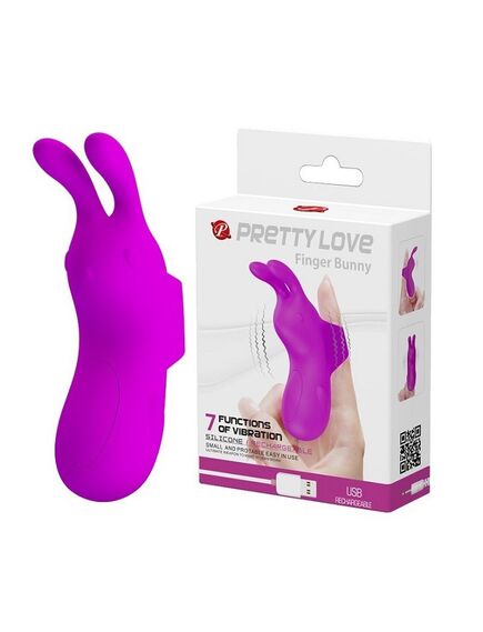 Вибронасадка на палец Finger Bunny , изображение 6