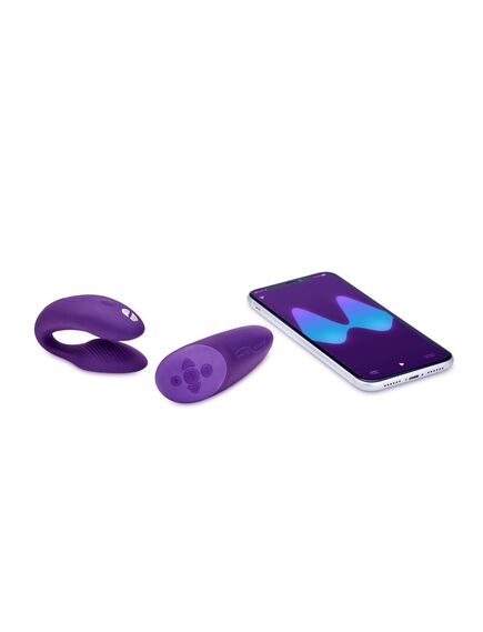 Сенсорный вибромассажер для пар We-Vibe Chorus Purple, Расцветка: Фиолетовый , изображение 11