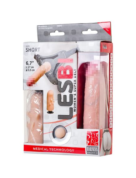 Страпон с двумя насадками , изображение 2