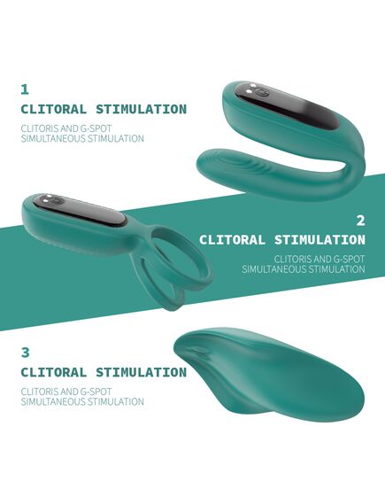 Многофункциональный набор для пар с пультом Д/У "The Love Kit" , изображение 3