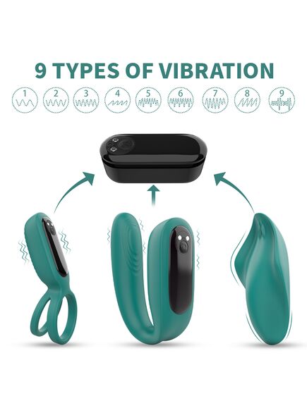 Многофункциональный набор для пар с пультом Д/У "The Love Kit" , изображение 6