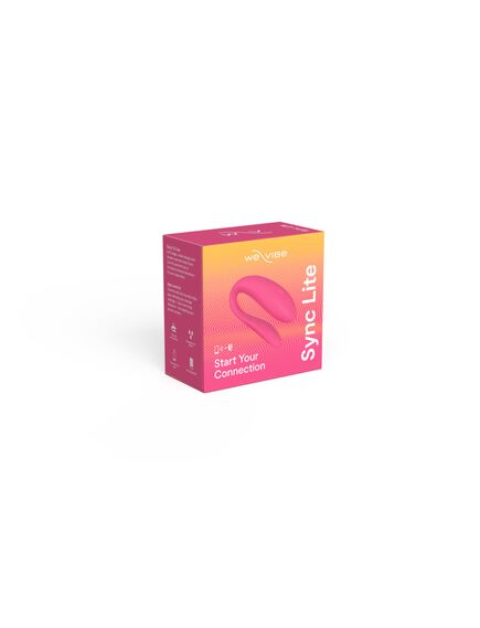 Вибратор для пар We-Vibe Sync Lite розовый , изображение 4